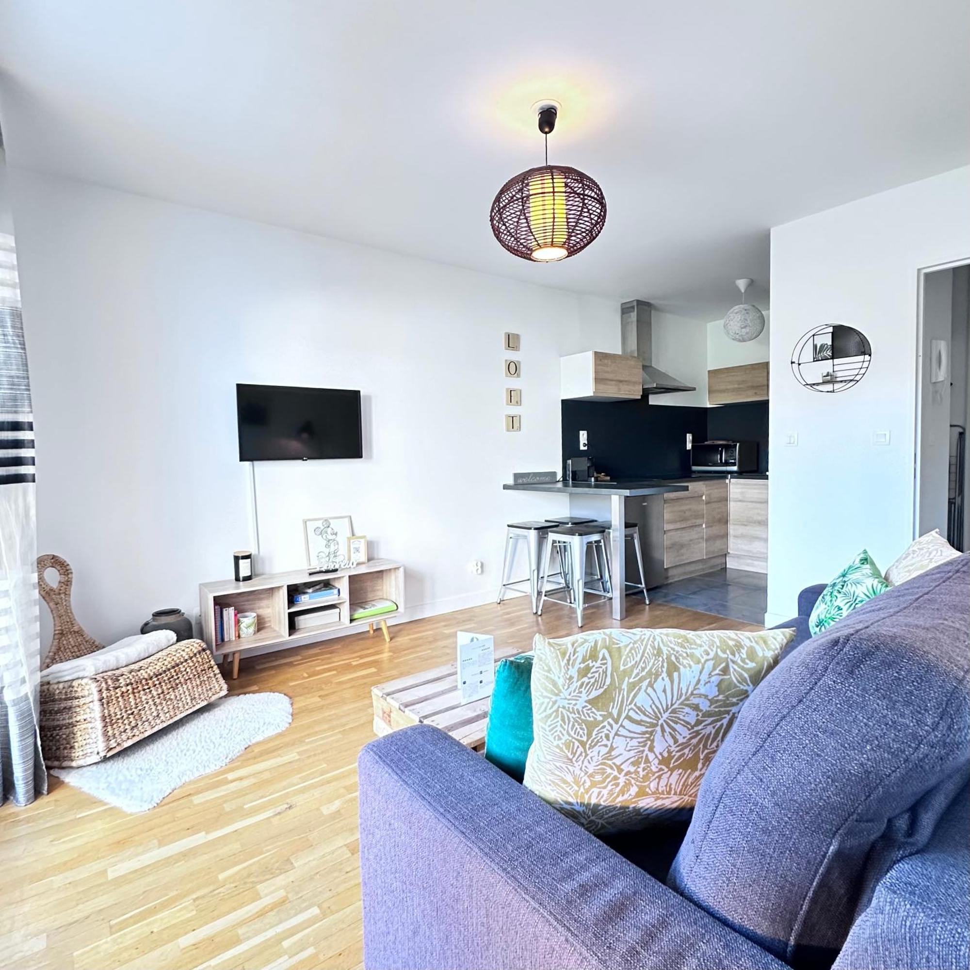 Beautiful Apartment * Parking* Disneyland 10 Min 蒙泰夫兰 外观 照片