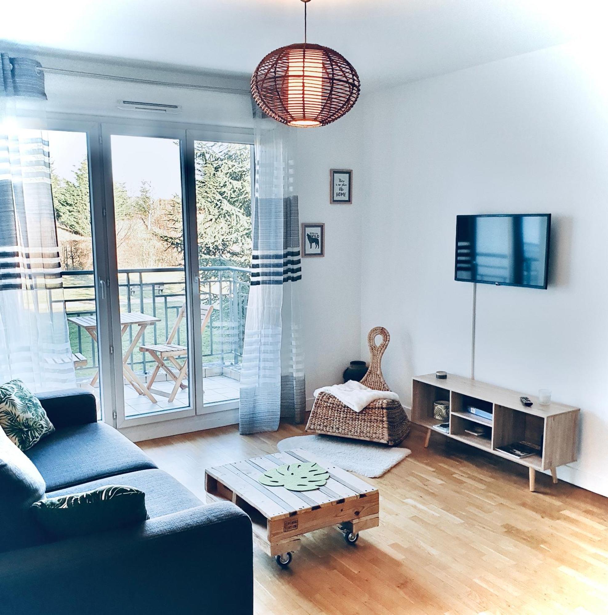 Beautiful Apartment * Parking* Disneyland 10 Min 蒙泰夫兰 外观 照片